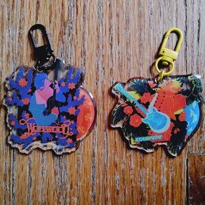 Trigun Vash and Wolfwood (Vashwood) Acrylic Keychains